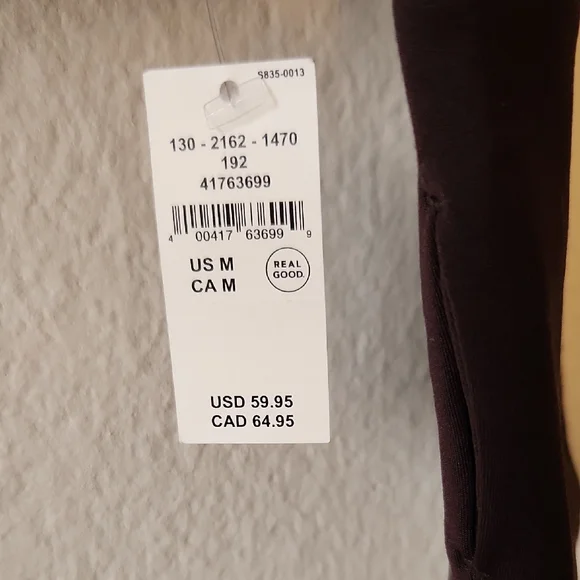 NWT - Aerie Brown Warm Up Quarter Zip Jacket - M - Picture 3 of 5